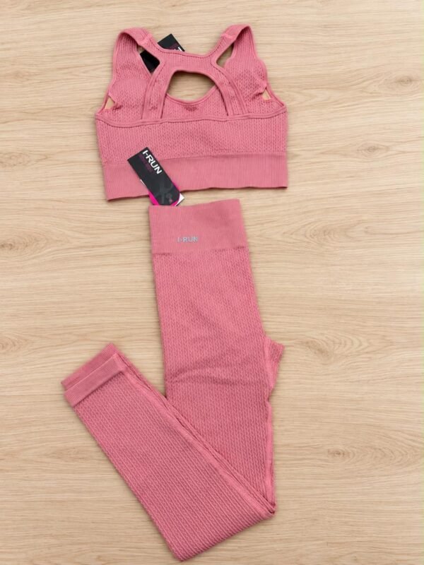 Conjunto Deportivo Seamless I-Run – Top + Calza Larga
